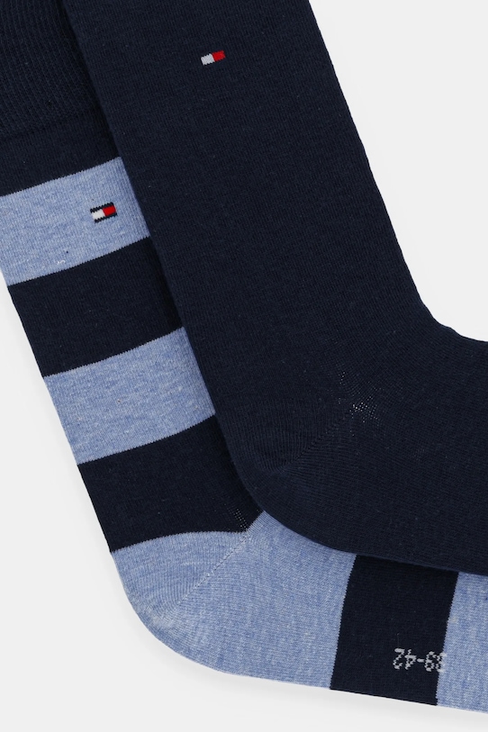 Шкарпетки Tommy Hilfiger візерунок блакитний 342021001