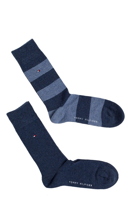 Tommy Hilfiger - Шкарпетки (2-pack) довгі шкарпетки блакитний 342021001