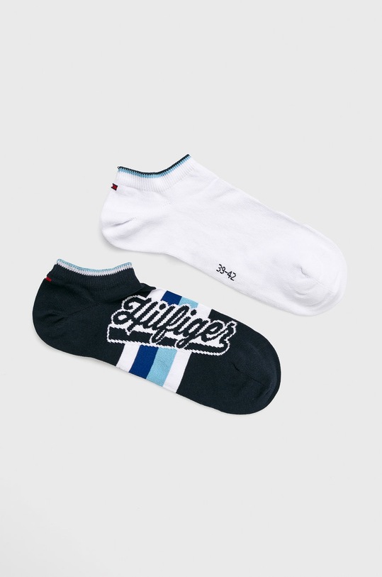 Tommy Hilfiger - Ponožky (2-Pack) krátke ponožky tmavomodrá 392001001