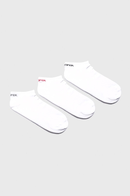 Lee Cooper - Sosete (3-pack) sosete scurte alb 1802