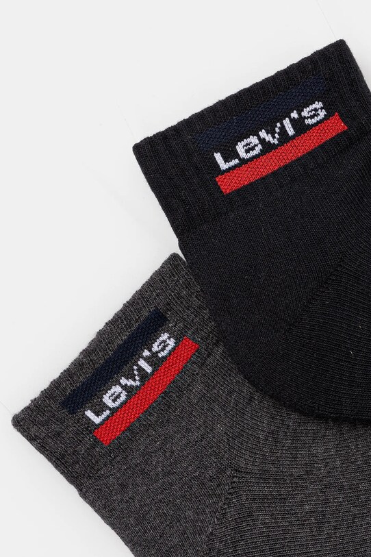 Îmbrăcăminte Levi's șosete (2 pack) 37157.0148 negru