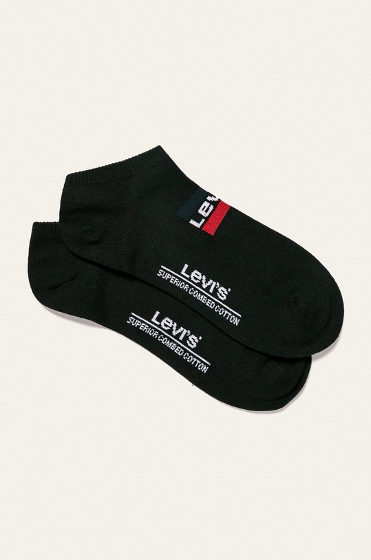 Levi's - Ponožky (2 pack) krátké ponožky černá 37157.0165