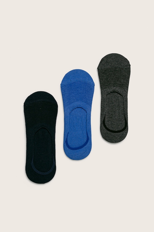 Lee Cooper - Skarpetki (3-pack) skarpetki krótkie niebieski 1802.3PACK