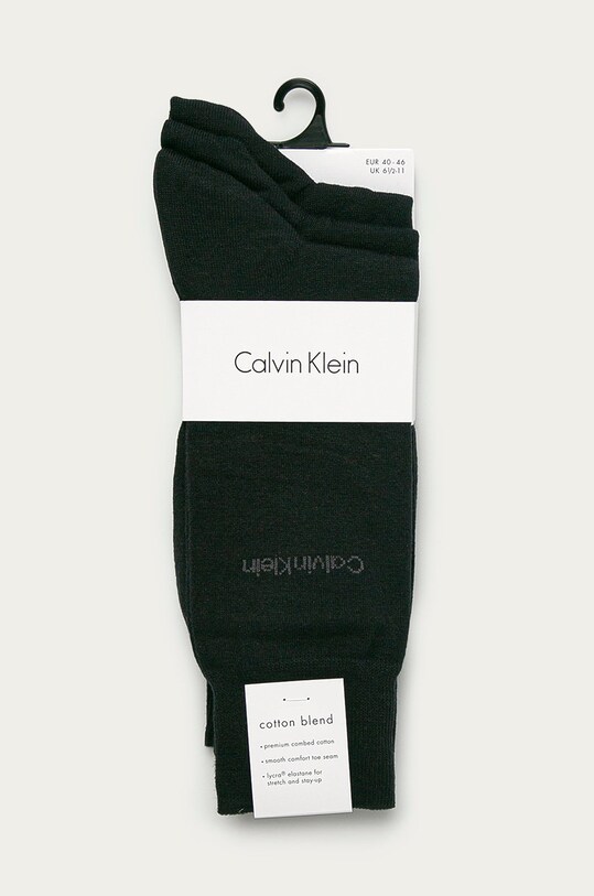 Одяг Calvin Klein - Шкарпетки (3-pack) 100001752.NOS темно-синій