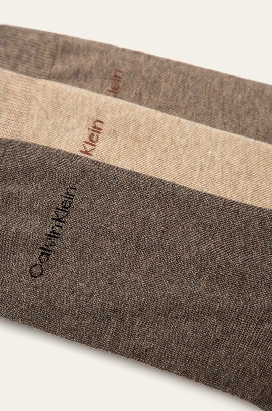 Odzież Calvin Klein - Skarpetki (3-pack) 100001752.NOS brązowy
