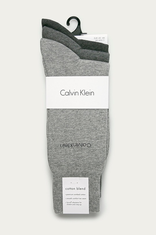 Odzież Calvin Klein - Skarpetki (3-pack) 100001752.NOS szary