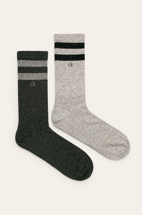 Calvin Klein - Skarpetki (2-pack) skarpetki długie szary 100001763.NOS