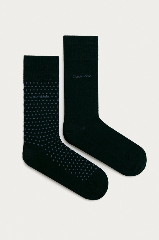 Calvin Klein - Ponožky (2-pak) jednofarebný tmavomodrá 100001804.NOS