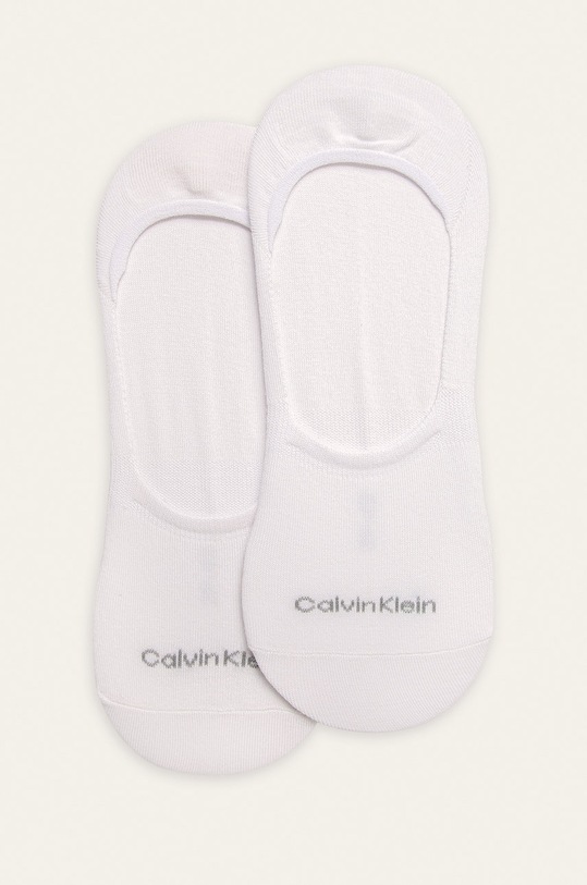 Calvin Klein - Stopki (2-pack) skarpetki krótkie biały 100001807.NOS