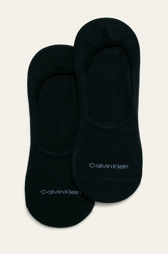 Calvin Klein - Stopki (2-pack) skarpetki krótkie granatowy 100001807.NOS