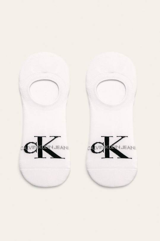 Calvin Klein - Členkové ponožky krátke ponožky biela 100001869.NOS