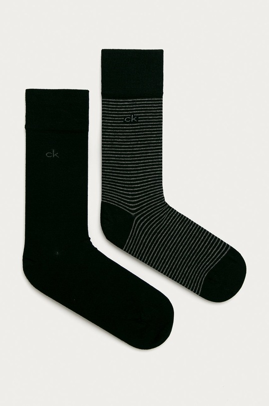 Calvin Klein - Skarpetki (2-pack) skarpetki długie czarny 100001891.NOS