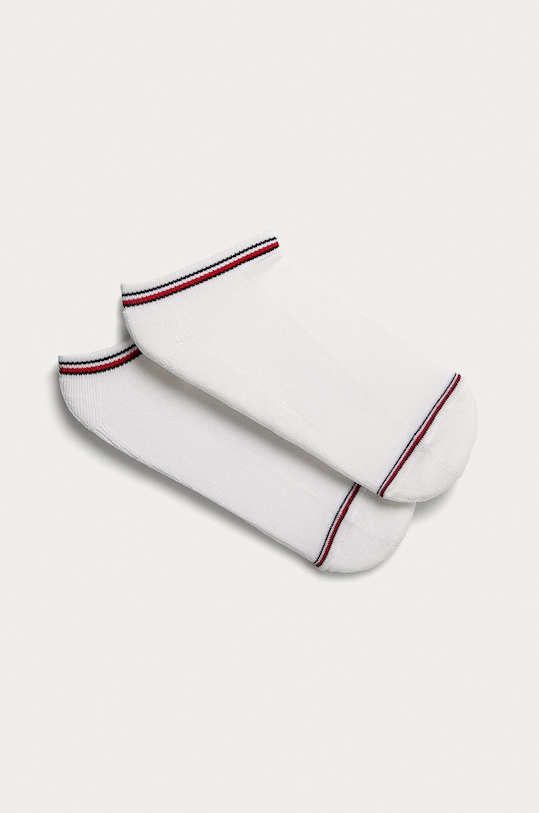 Tommy Hilfiger - Сліди (2-pack) короткі шкарпетки білий 100001093