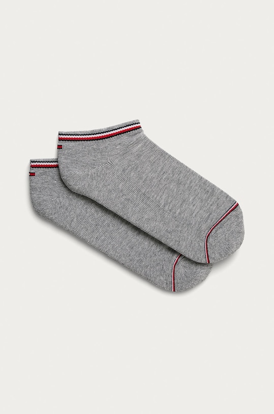 Tommy Hilfiger - Titokzokni (2-pár) rövid zokni szürke 100001093