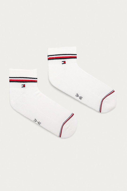 Tommy Hilfiger - Ponožky (2-pack) krátké ponožky bílá 100001094