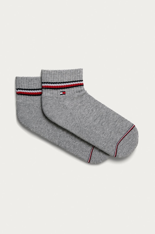 Tommy Hilfiger - Ponožky (2-pack) krátké ponožky šedá 100001094