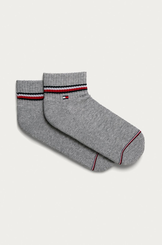 Tommy Hilfiger - Skarpetki (2-pack) 100001094 skarpetki krótkie szary 100001094