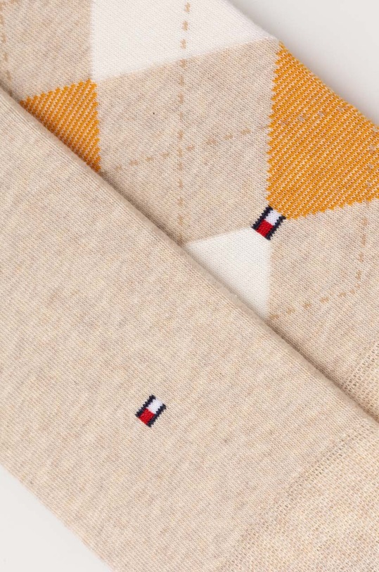 Ponožky Tommy Hilfiger 100001495.NOS béžová AA00