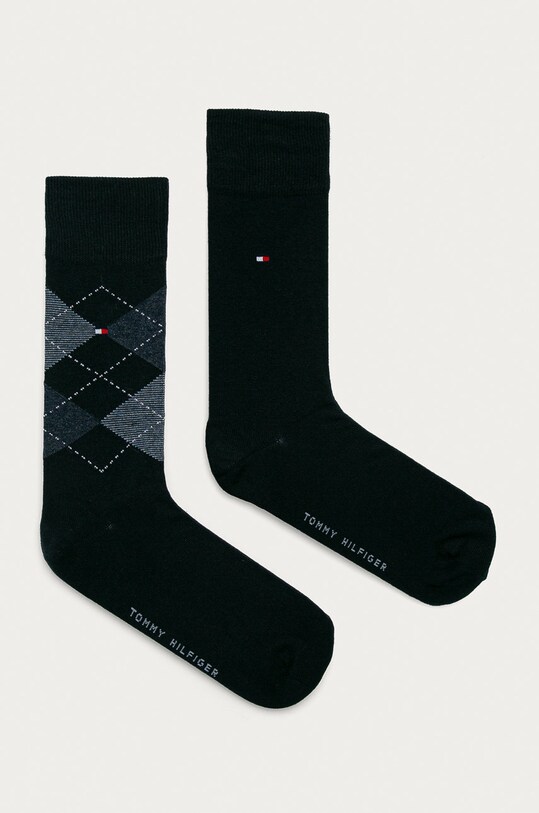 Шкарпетки Tommy Hilfiger (2-pack) візерунок темно-синій 100001495.NOS