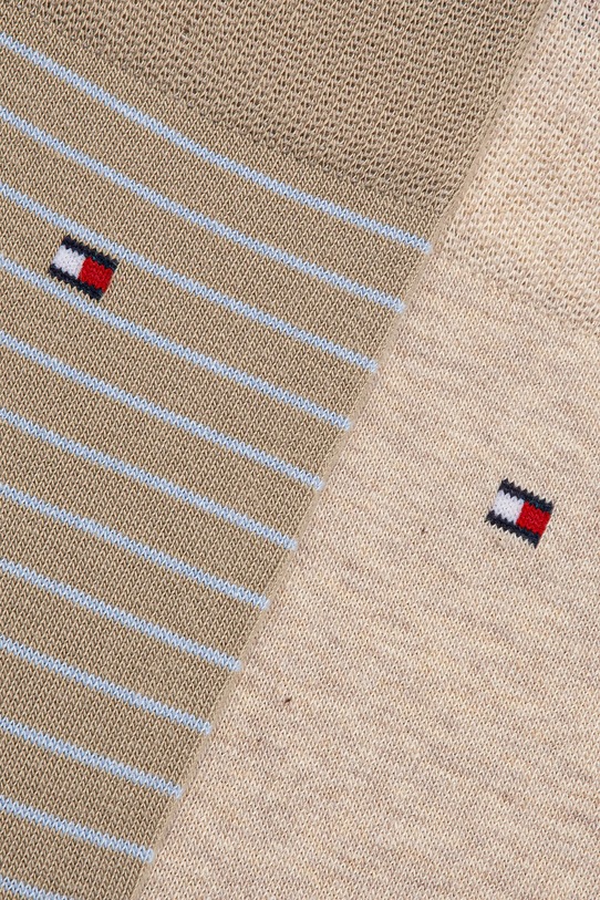 Шкарпетки Tommy Hilfiger 2-pack 100001496.NOS бежевий AA00