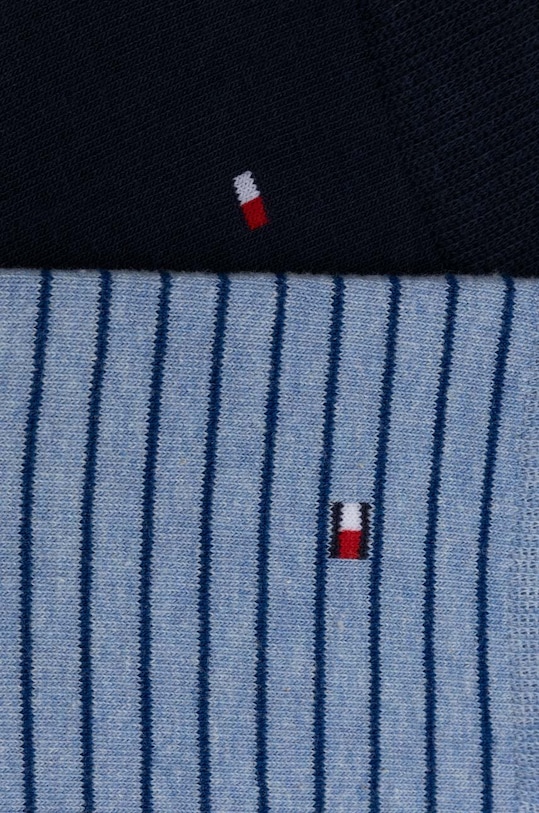 Ponožky Tommy Hilfiger 2-pak 100001496.NOS tmavomodrá AA00