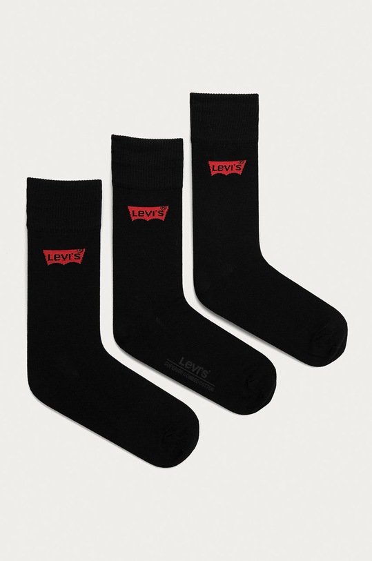 Levi's șosete (3-pack) sosete lungi negru 37157.0186