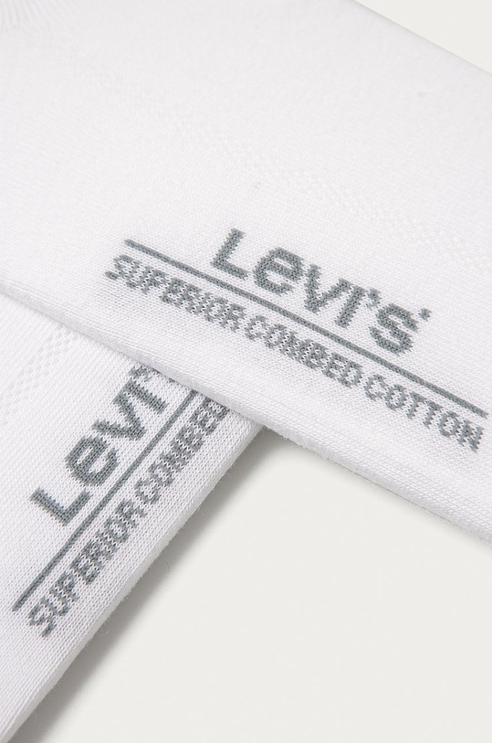 Levi's șosete scurte (2-pack) 37157.0194 alb AA00