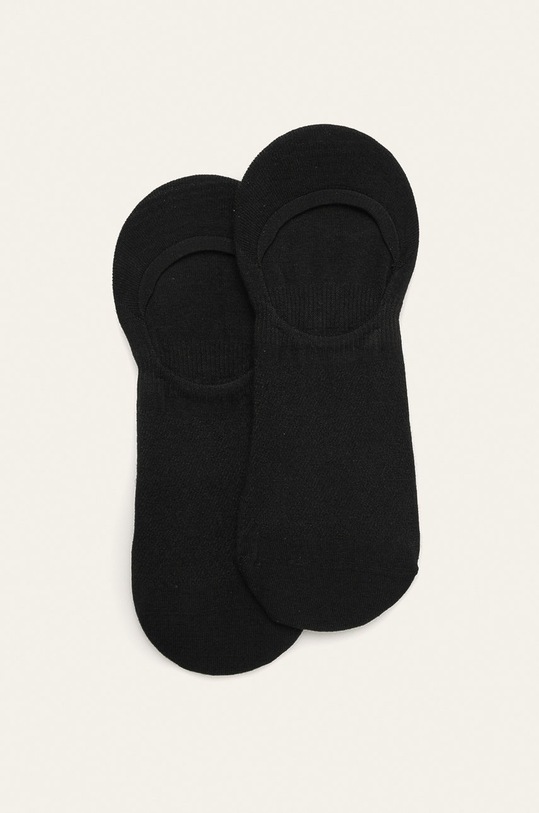 Calvin Klein - Skarpetki (2-pack) skarpetki krótkie czarny 100001919.NOS