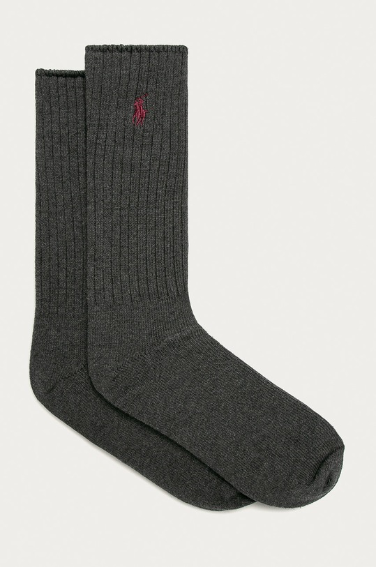 Ponožky Polo Ralph Lauren dlouhé ponožky šedá 449655215003