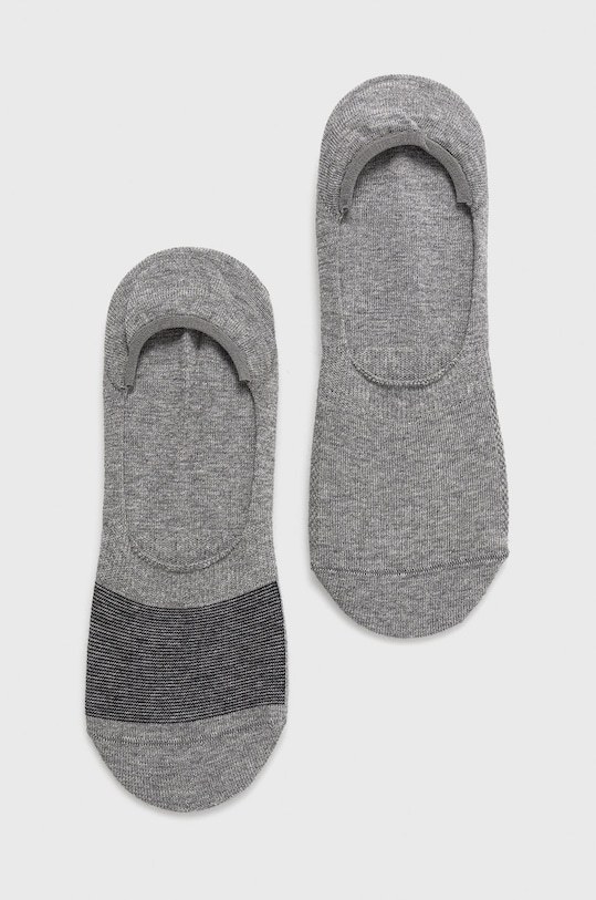 Ponožky Levi's krátké ponožky šedá 37157.0224