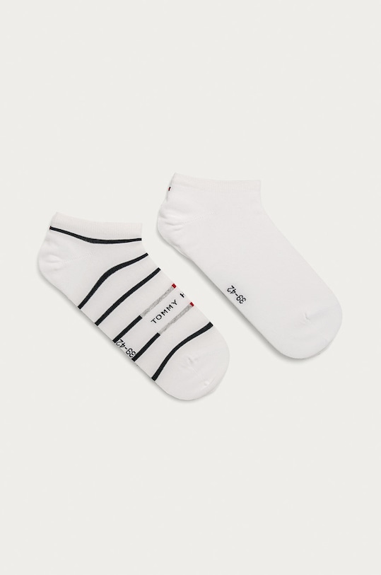 Tommy Hilfiger - Κάλτσες (2-pack) κοντές κάλτσες λευκό 100002211