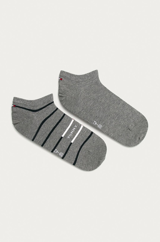 Tommy Hilfiger - Κάλτσες (2-pack) κοντές κάλτσες γκρί 100002211