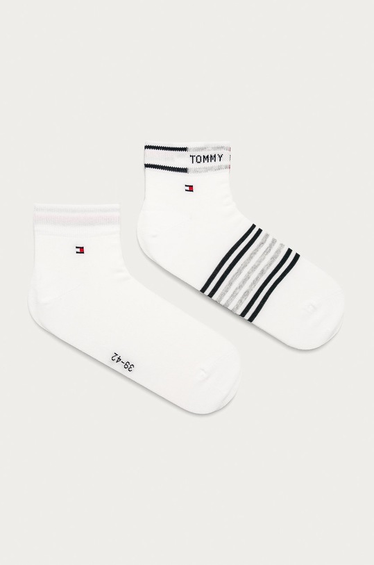 Tommy Hilfiger - Skarpetki (2-pack) skarpetki krótkie biały 100002212