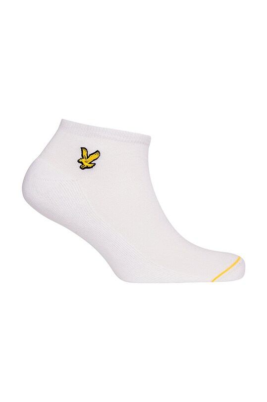 Lyle & Scott - Skarpetki ROSS (3-PACK) ROSS.5061 biały AA00