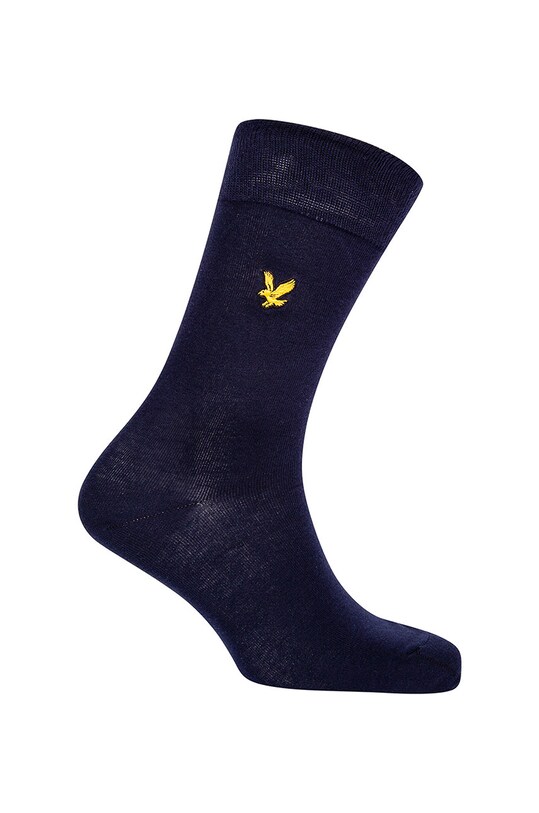 Lyle & Scott - Skarpety ANGUS (3-PACK) ANGUS.5002 granatowy AA00