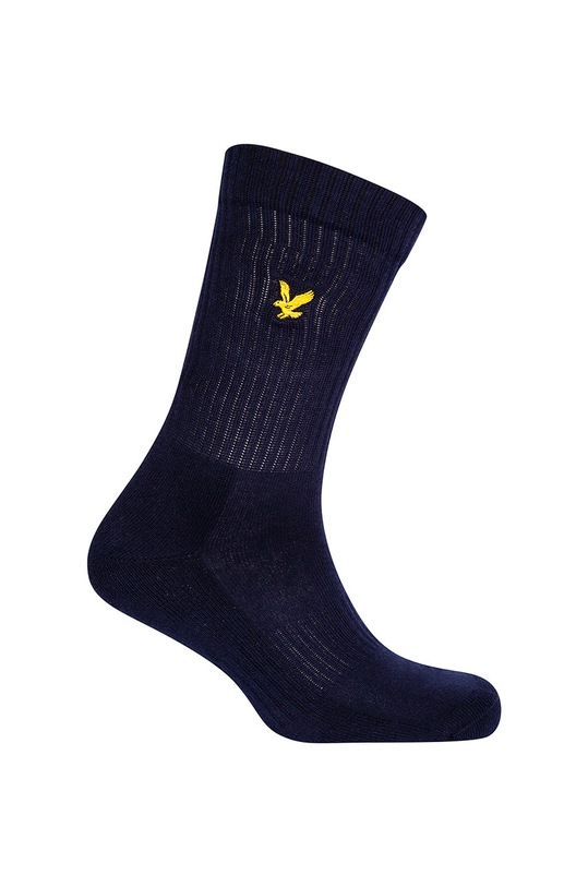 Lyle & Scott - Skarpety HAMILTON (3-PACK) HAMILTON.5075 granatowy AA00