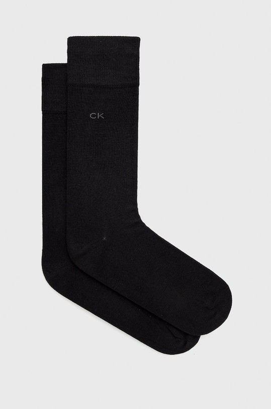 Шкарпетки Calvin Klein 2-pack довгі шкарпетки чорний 701218631.NOS