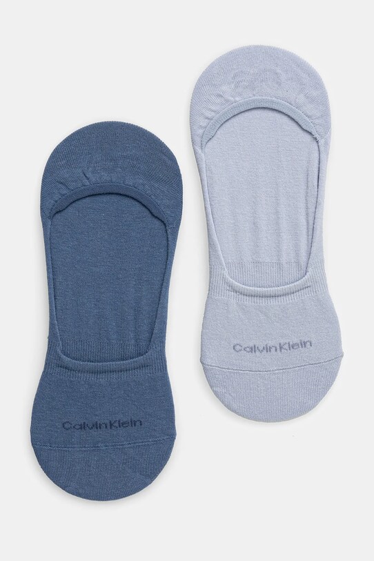 Calvin Klein skarpetki 2-pack skarpetki krótkie niebieski 701218708.NOS
