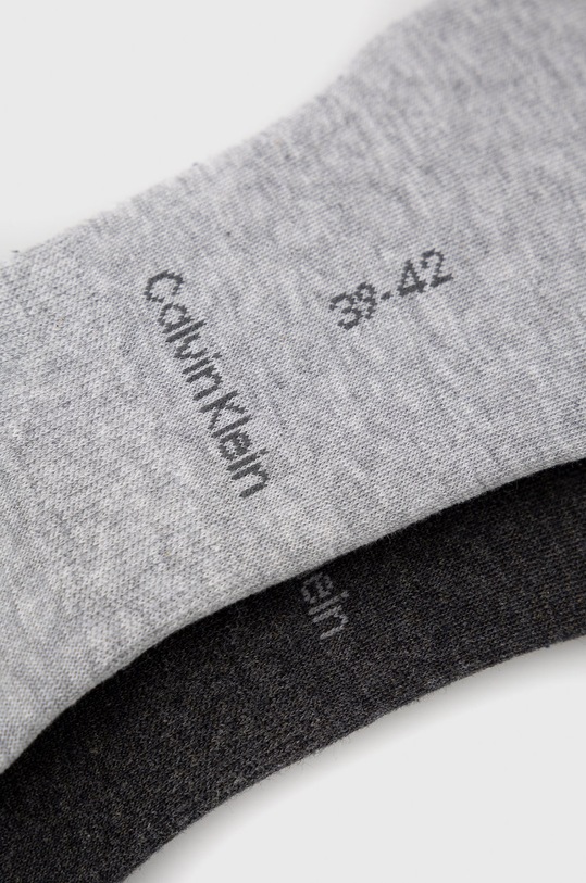 Ponožky Calvin Klein (2-pak) 701218709.NOS sivá AA00