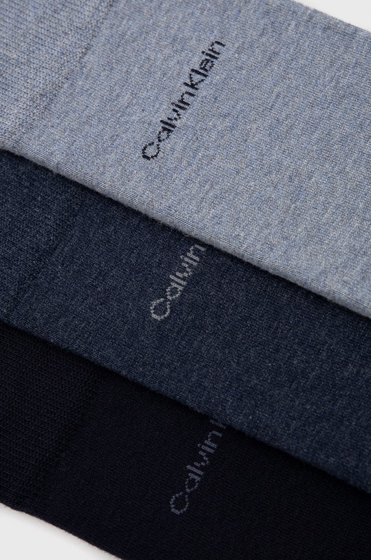 Calvin Klein skarpetki (3-pack) 701218710.NOS granatowy AA00