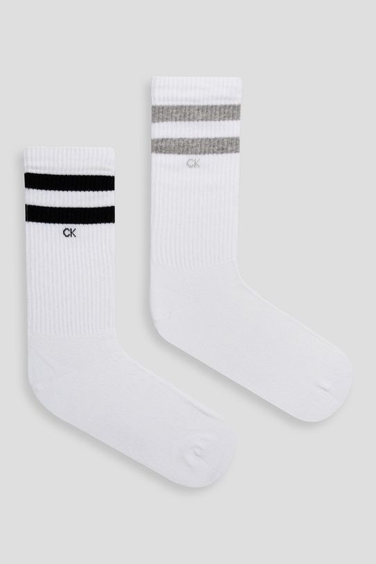 Calvin Klein Skarpetki (2-pack) skarpetki długie biały 701218711.NOS