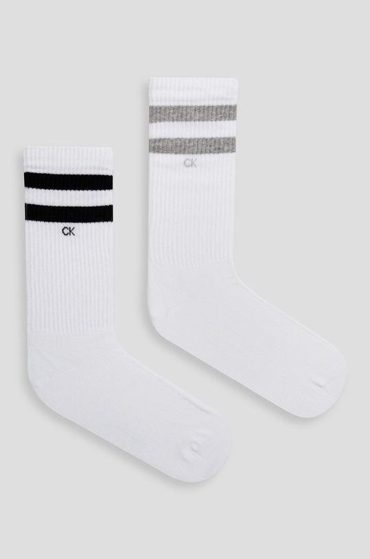 Calvin Klein Skarpetki (2-pack) skarpetki długie biały 701218711.NOS