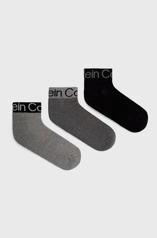 Calvin Klein Skarpetki (3-pack) skarpetki długie szary 701218722.NOS