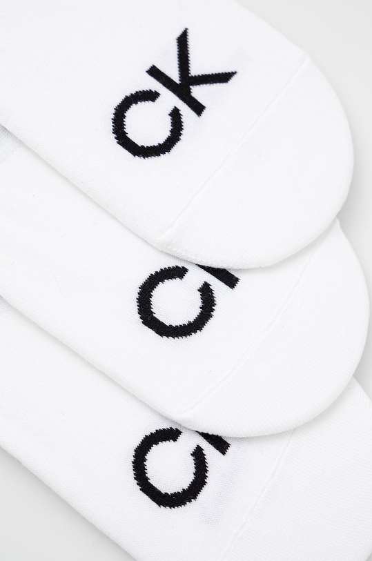 Calvin Klein skarpetki (3-pack) 701218723.NOS biały AA00