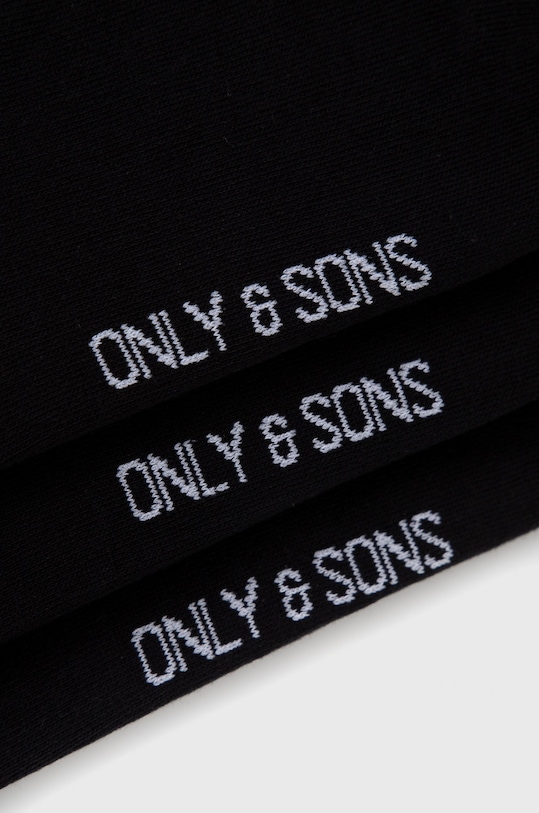 Only & Sons Skarpetki (3-pack) 22021081 czarny AA00