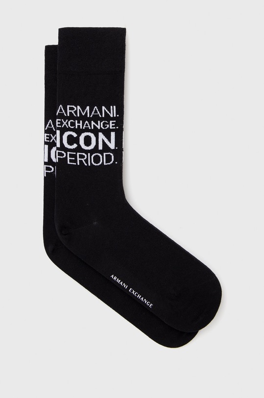 Armani Exchange Skarpetki 953033.CC652.NOS skarpetki długie czarny 953033.CC652.NOS