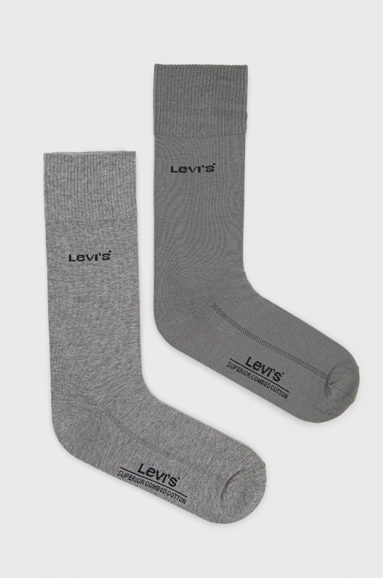 Levi's Skarpetki (2-pack) wzorzyste szary 37157.0208