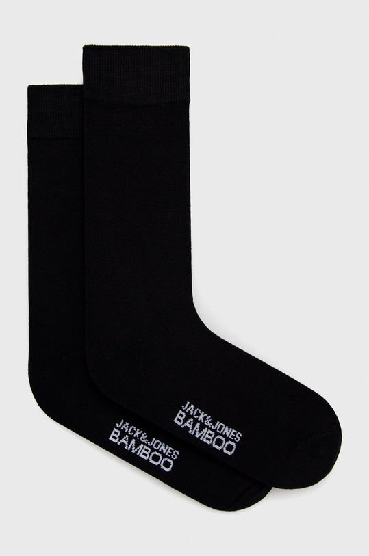 Čarape Jack & Jones visoke čarape crna 12198027.Black1