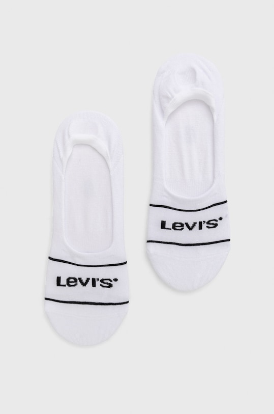 Levi's șosete (2-pack) sosete scurte alb 37157.0738