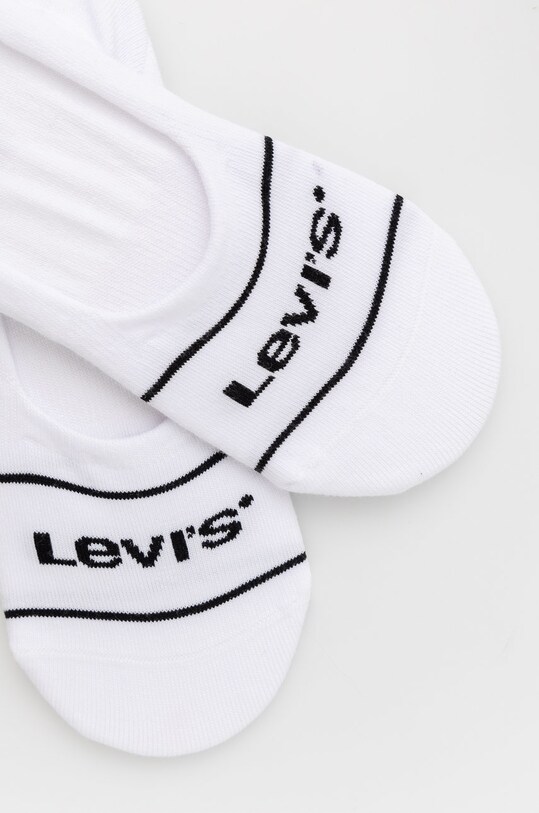 Levi's șosete (2-pack) 37157.0738 alb AA00